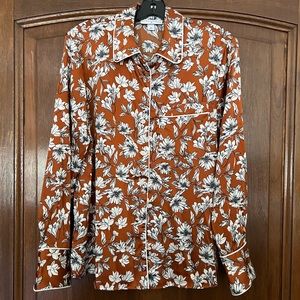 La Ligne x Target Floral Blouse AND Wide Leg Trousers SET - Medium - NWT